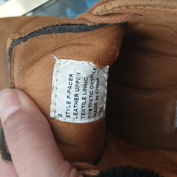 Steve madden Harken chukka tan leather shoes size 8 mens - Picture 11 of 15